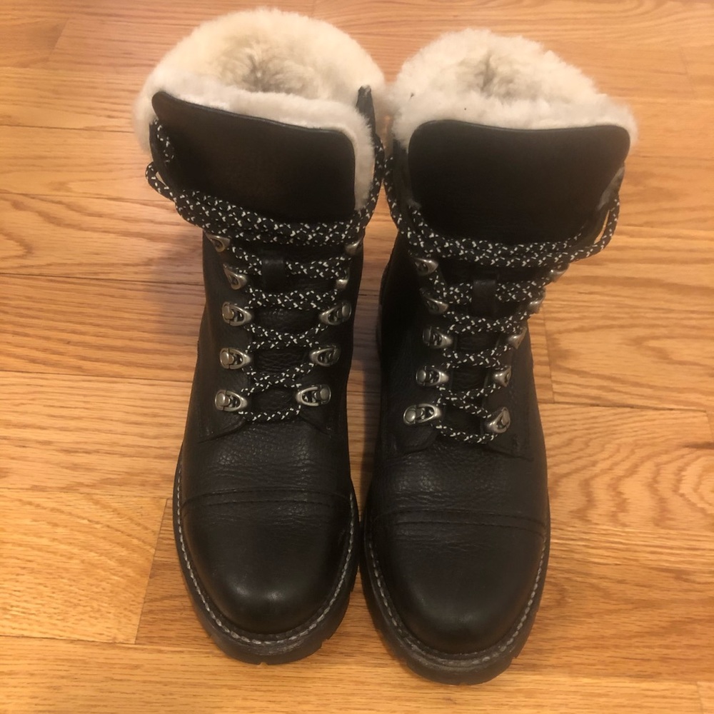 Frye Samantha hiker boots